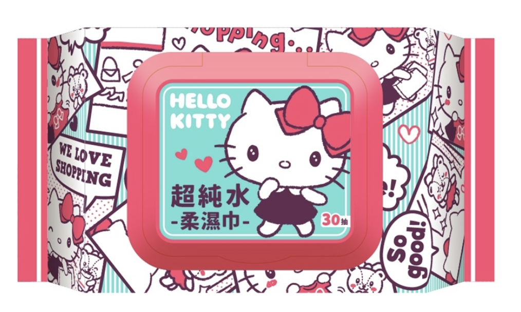 三麗鷗超純水柔濕巾